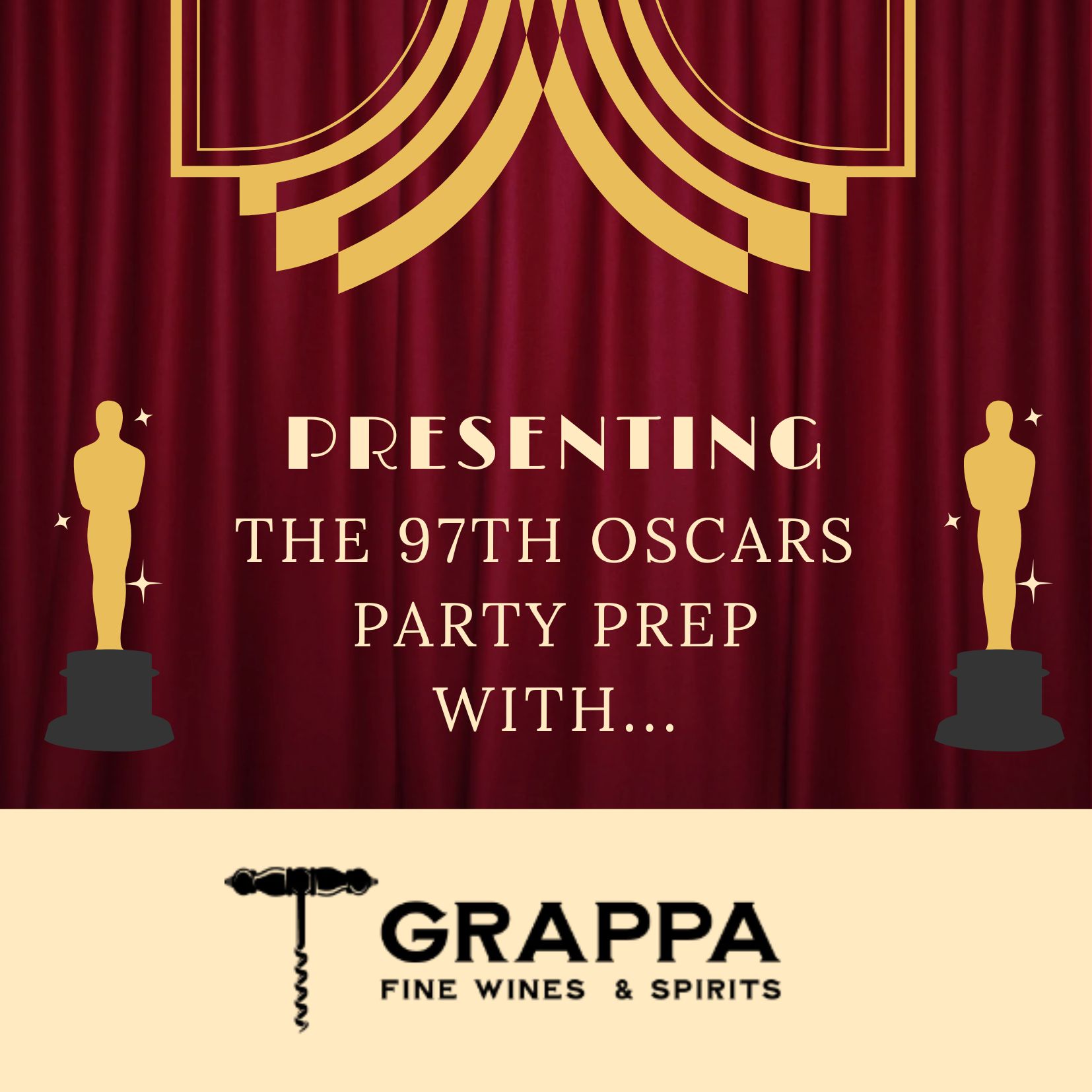 Oscar Watch Party Alert!